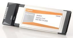 Siemens показала в работе первую карту расширения WiMAX Express Card